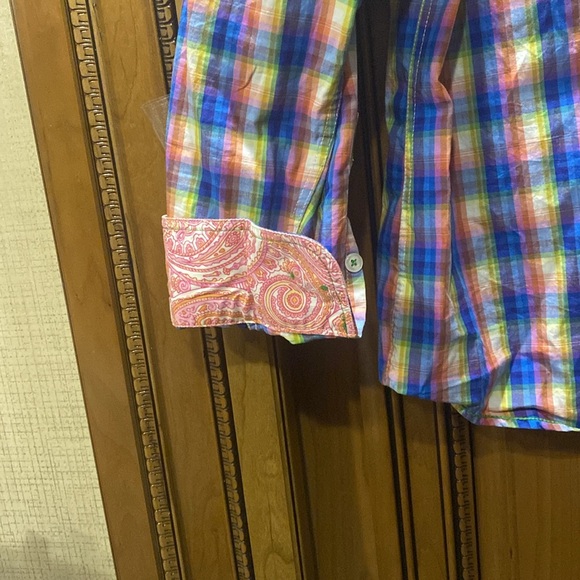 Panhandle Western Slim Fit Shirt Size XL - Picture 3 of 7